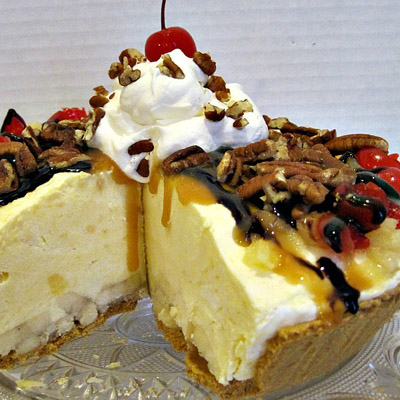 Banana Split Cheesecake