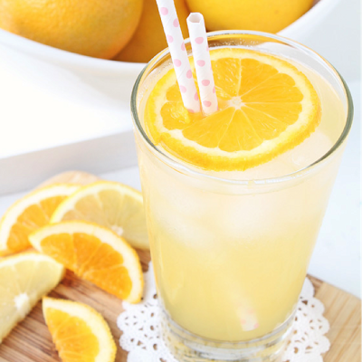 Orange Lemon Shake-up - a refreshing new twist on a classic Summer drink!