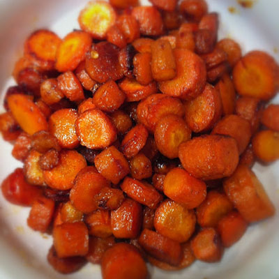 Roasted Orange Honey Carrots - Gluten Free & Paleo.