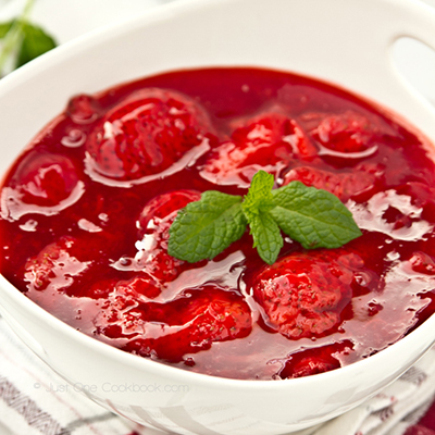 How To make Strawberry Sauce (Compote)