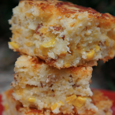 Bacon Cheddar Corn Bread