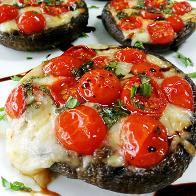 Caprese Style Portobellos