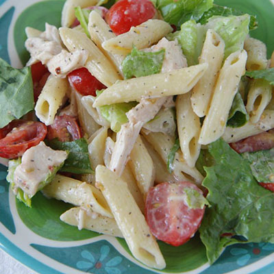 Chicken Caesar Pasta Salad