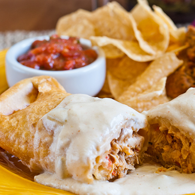 Chicken Chimichangas