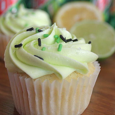Mountain Dew Cupcakes