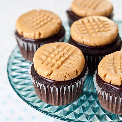 Peanut Butter Cookie Cupcakes