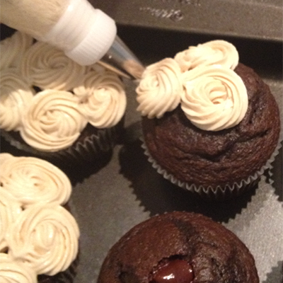 Irish Coffee Cupcakes