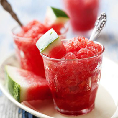 Watermelon Ice... Here’s a cool and refreshing treat for summertime fun. This budget-friendly dessert is a always a family favorite!
