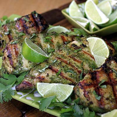 Thai Herb Grilled Chicken Breasts