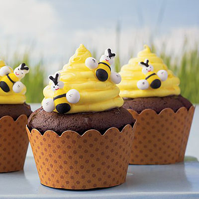 Beehive Cupcakes