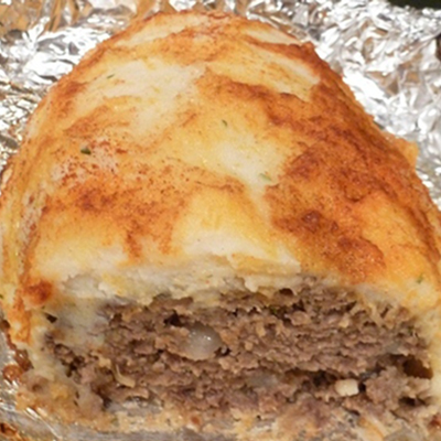 Potato Crusted Meatloaf