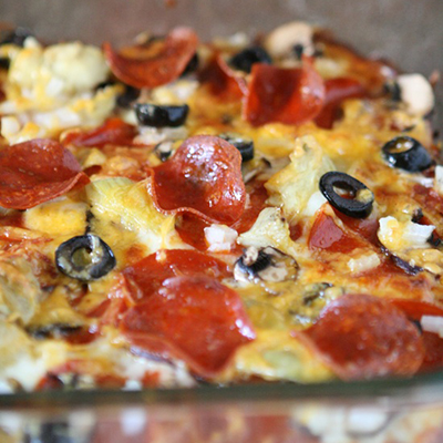 Zucchini Pizza Casserole