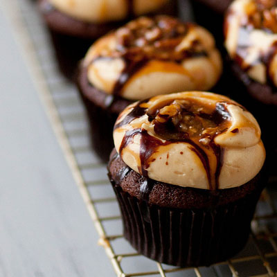 Turtle Cupcakes... The ULTIMATE Chocolate Cupcakes. You've got to try them!