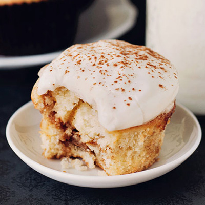 Cinnamon Roll Cupcakes