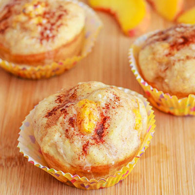 Peach Pie Muffins