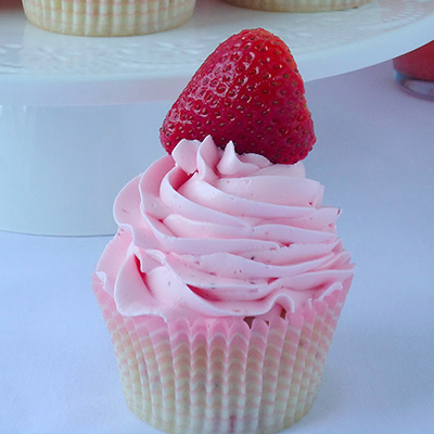 Strawberry Lemonade Cupcakes
