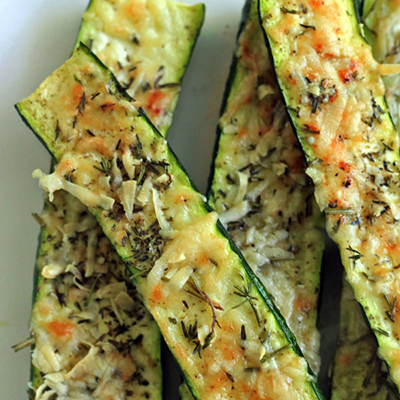 Crusty Parmesan-Herb Zucchini Bites - perfect appetizer for your meals.
