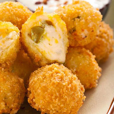 Jalapeño Cheese Fritters