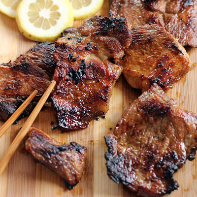 Vietnamese Style Grilled Lemongrass Pork