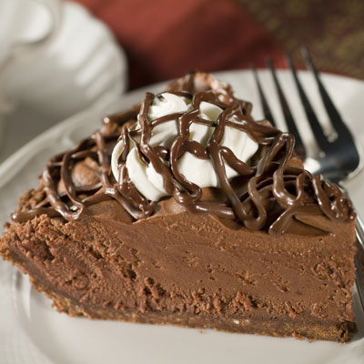 Chocolate Lovers Chocolate Mousse Pie - Perfect for entertaining or elegant treats.