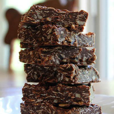 Trust me on this: These are the BEST bars ever! You can't eat just one! Best of all, pretty much everything in them is healthful and nutritious!