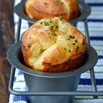 Gruyere Chive Popovers