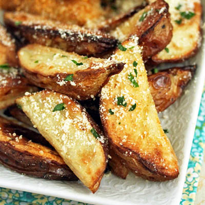 Parmesan Oven Wedges