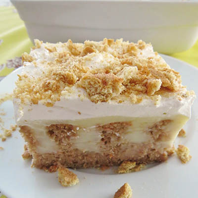 Pudding Poke Carrot Cake