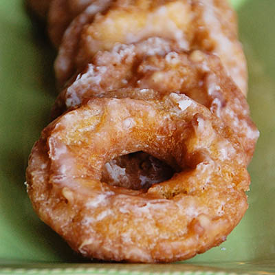 Glazed Pumpkin Buttermilk Donuts