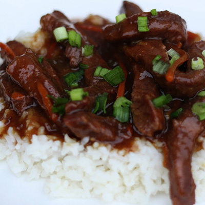 Slow Cooker Mongolian Beef
