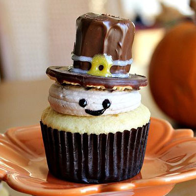 Pilgrim Cupcakes