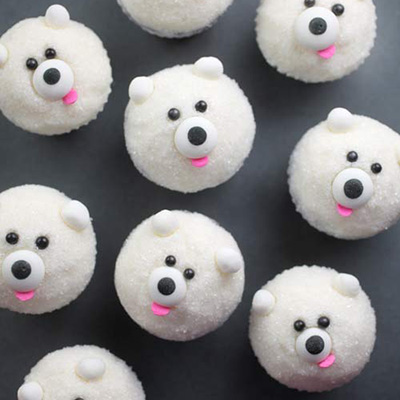Polar Bears Mini Cupcakes
