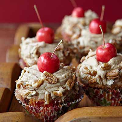 Caramel Apple Cupcakes