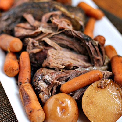 Crock Pot Balsamic Roast