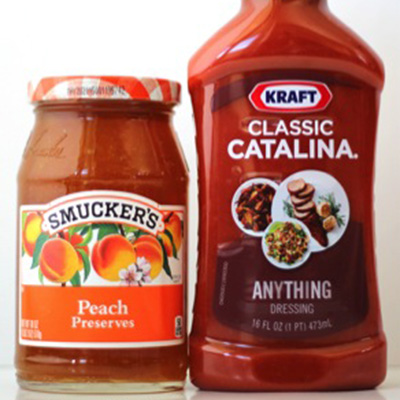 Crockpot Sweet Peach Chicken Recipe! ~ you'll love this easy dinner recipe with a tasty touch of sweet!