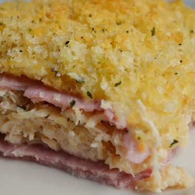 Chicken Cordon Bleu Casserole