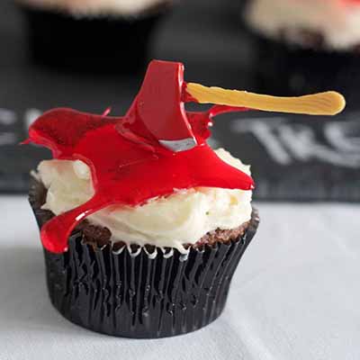 So I Married an Ax Murderer Halloween Cupcakes