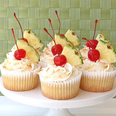 Pineapple Cupcakes