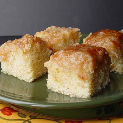 Coconut Caramel Cake -to DIE for!