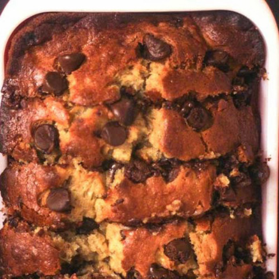 Amazing Chocolate Chip Banana Bread