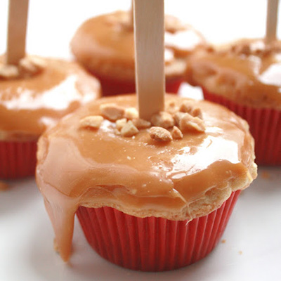 Caramel Apple Cupcakes