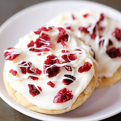 Cranberry Bliss Cookies