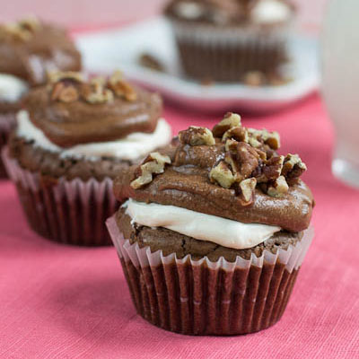 Mississippi Mud Cupcakes