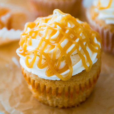 Brown Sugar Butterscotch Cupcakes