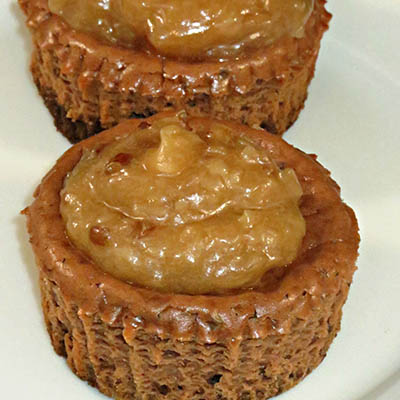 German Chocolate Cheesecake