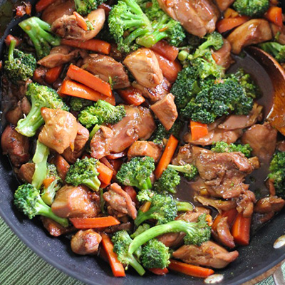 Teriyaki Chicken with Vegetables