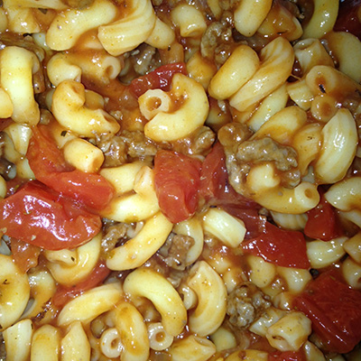 Goulash the way my mom and dad made it. I have not had this in a long time!