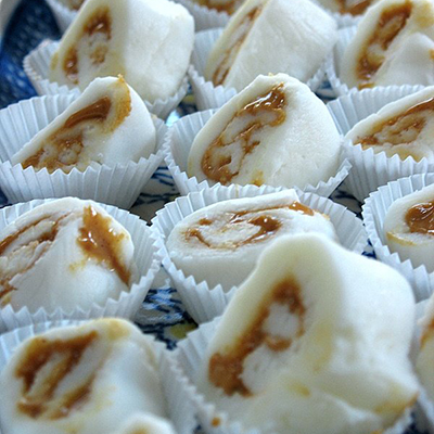 4 Ingredient Peanut Butter Candy "A neighbor made these for our family last Christmas and they are amazing!"