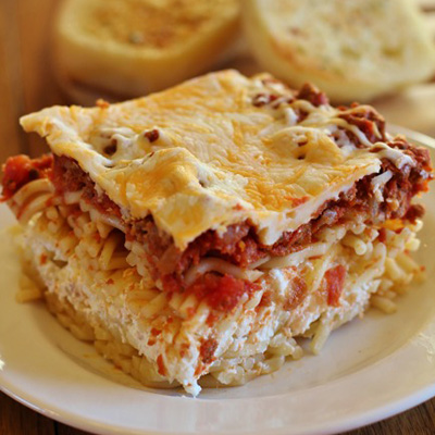 Million Dollar Spaghetti Casserole... AWESOME!