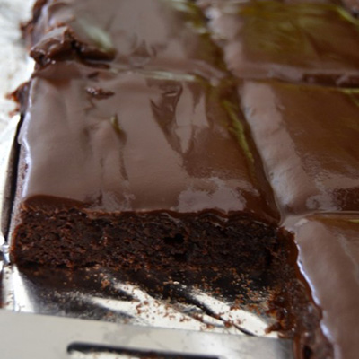 Brownie Sheet Cake Recipe ~ Delicious!